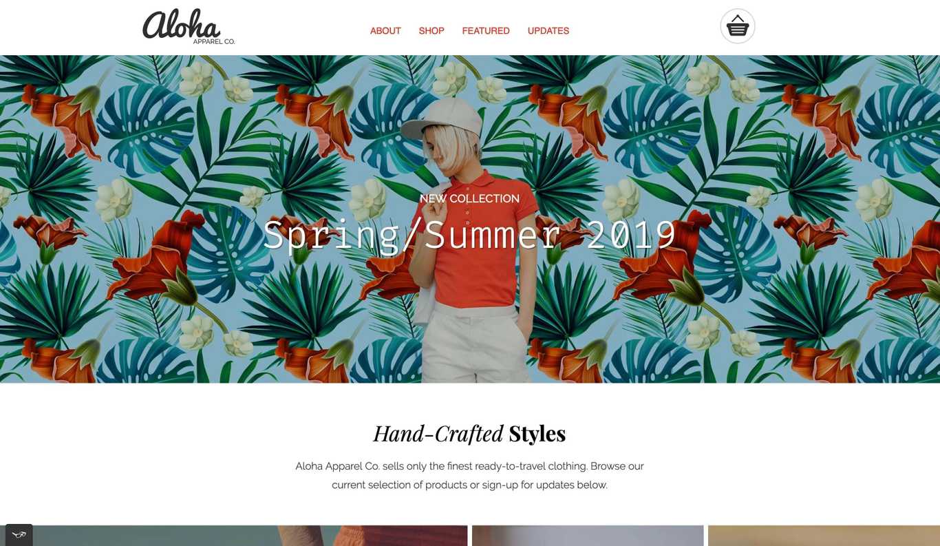 Aloha | E-commerce at its finest
